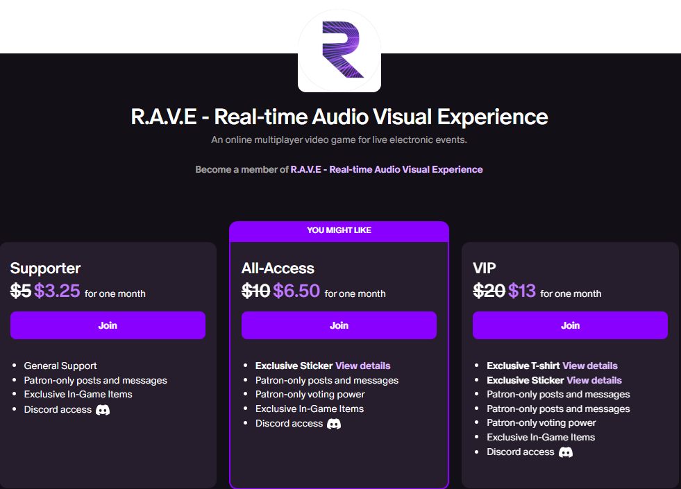 RAVE - Real-time Audio Visual Experience