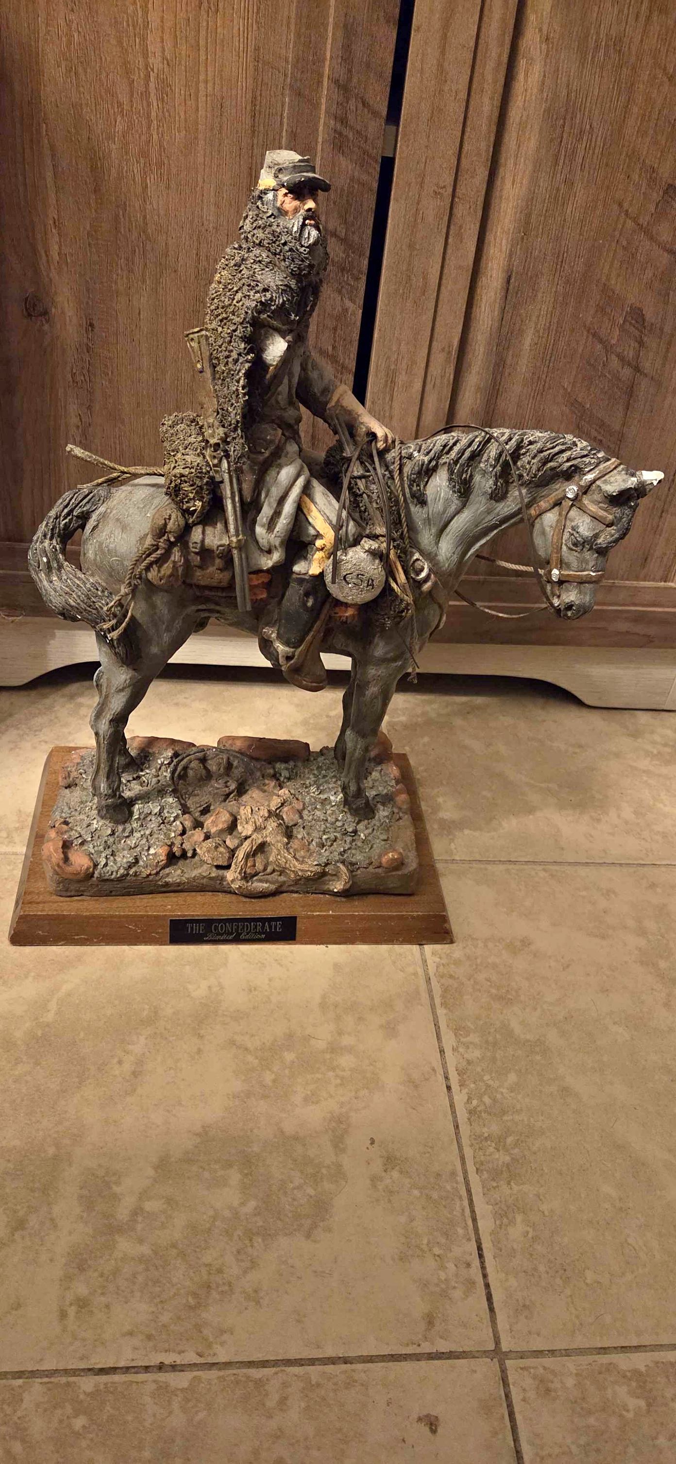 Rod Mench Studios The Confederate Limited Edition Civil War Sculpture ...