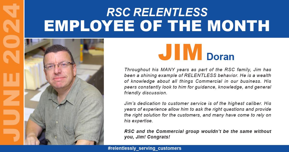 We’d like to spotlight our RSC... - Refrigeration Sales Corp