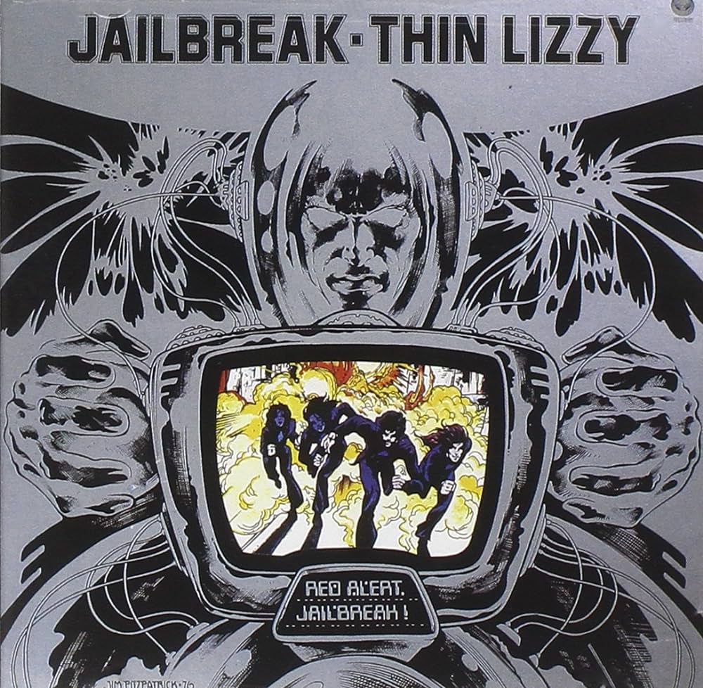 Thin Lizzy's 1976 album Jailbreak on Vertigo Records