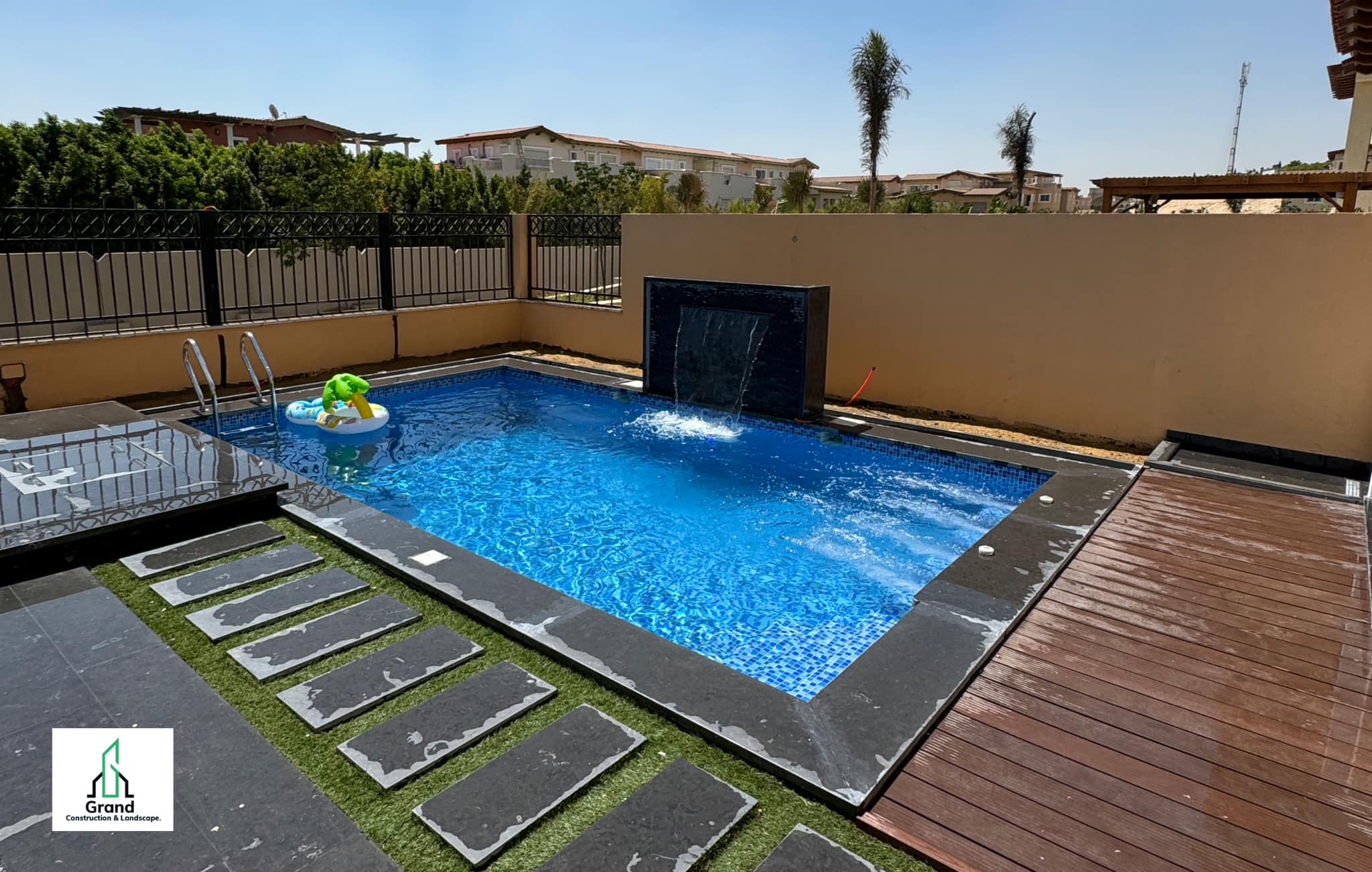 Grand construction & landscape & pools | Cairo