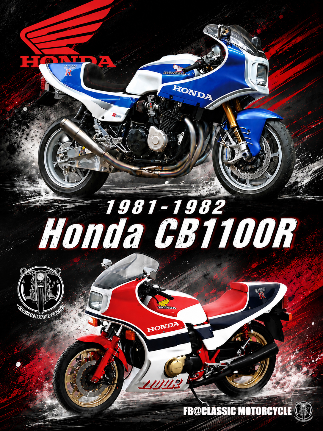 1981 Honda CB1100R 1983 Honda CB1100F