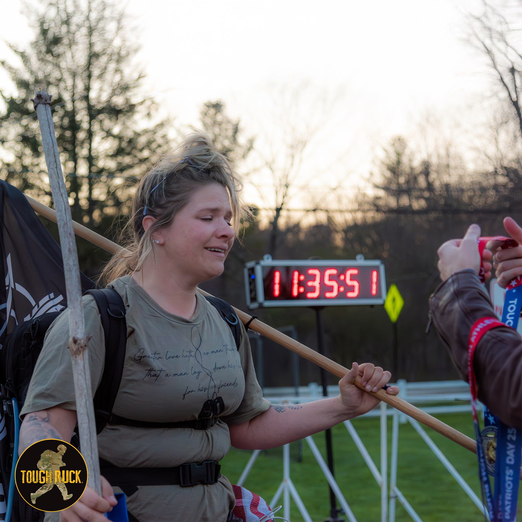 Tough - Congratulations to our final Tough Rucker crossing the finish ...