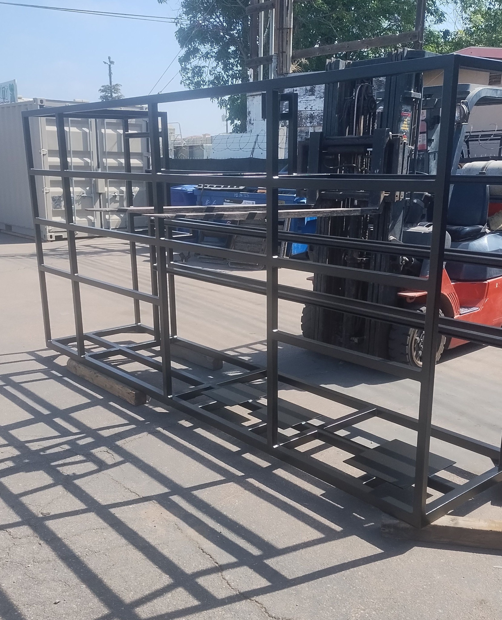 Quality - 🖤🔧 Check out these large metal racks getting a slick makeover ...