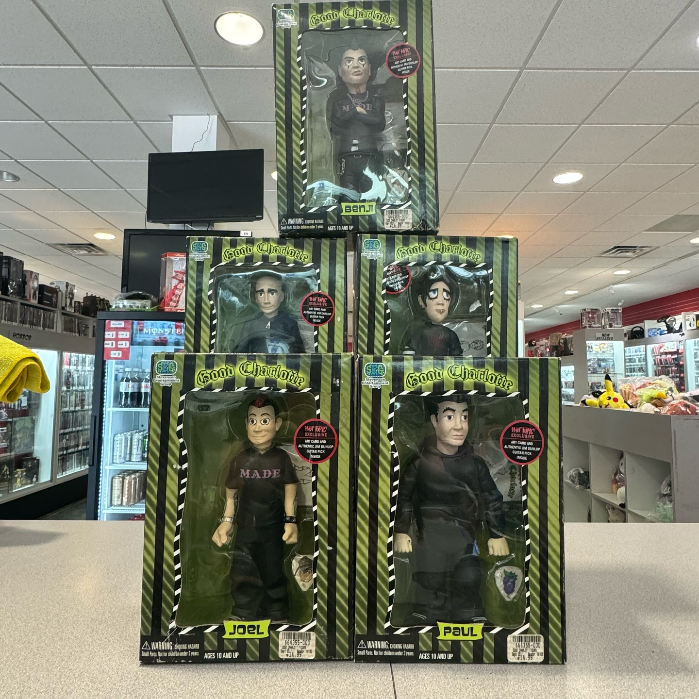The Exchange - Check out these rad Good Charlotte figures! Perfect 