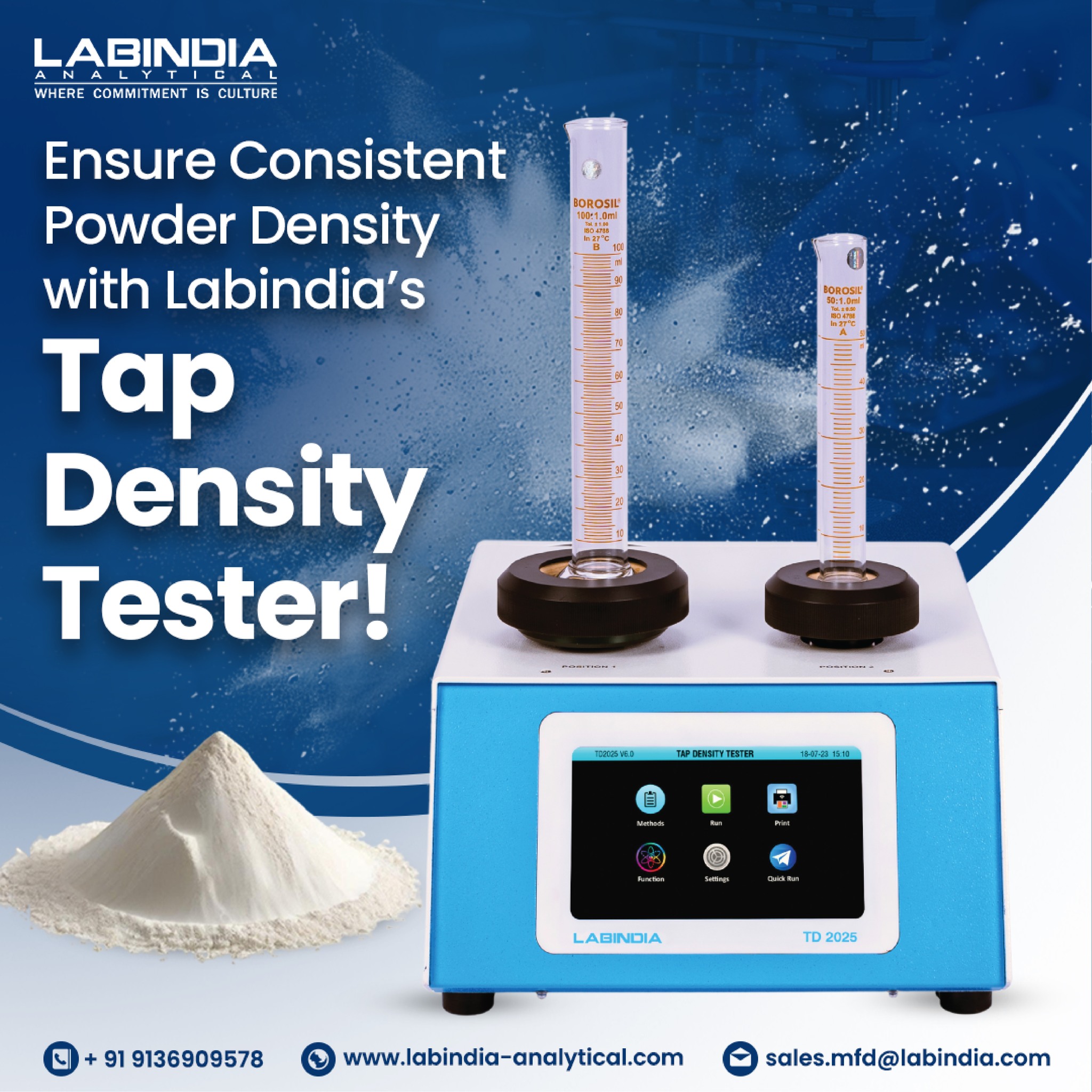 Labindia’s Tap Density Tester is... - Labindia Analytical | Facebook