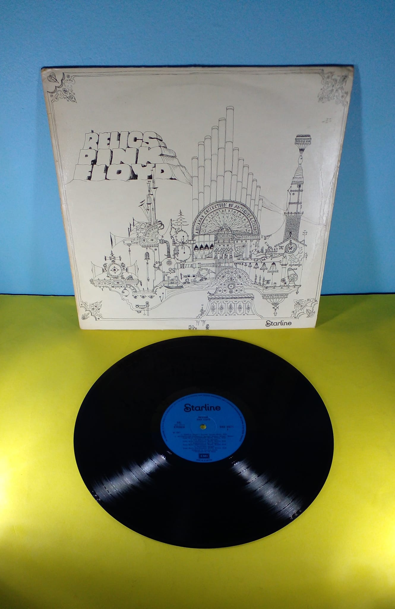 レコード 英LP Pink Floyd Relics 初期プレス Starlineラベル