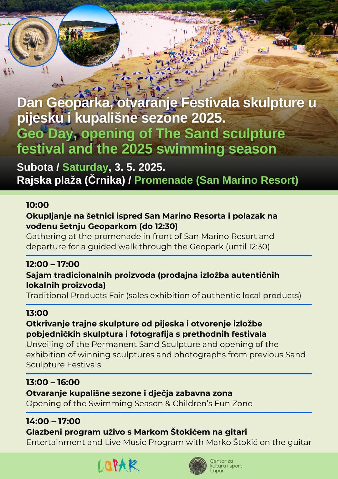 Geopark Rab - the local four islands Geopark with great geo-stories