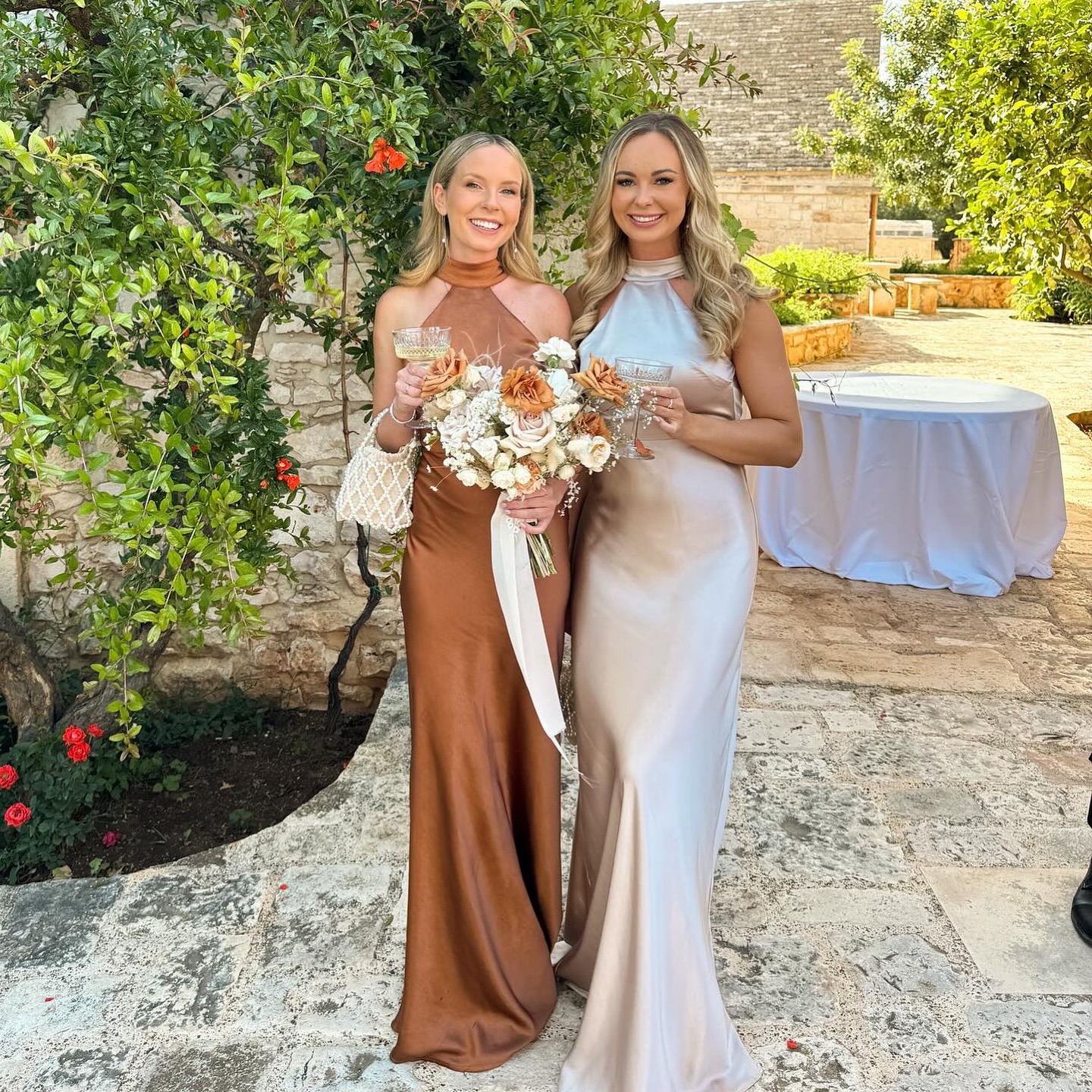 most beautiful bridesmaid dresses Some of the mix and match combinations here for you brides-to-be searching for your bridesmaid dresses right now. What mix & match colours would you love to see elegant bridesmaid gown design with sleeves and all the colors Size:AU 12 le-thanh-hoa Navy Sheath Dress with