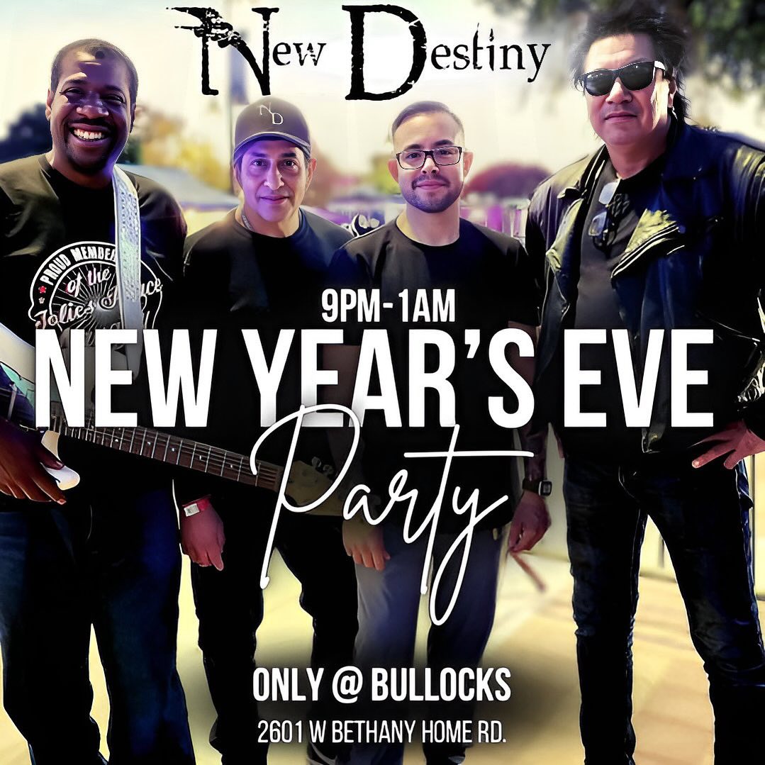 New Destiny - 🎊 New Year’s Eve Party with New Destiny!... | Facebook