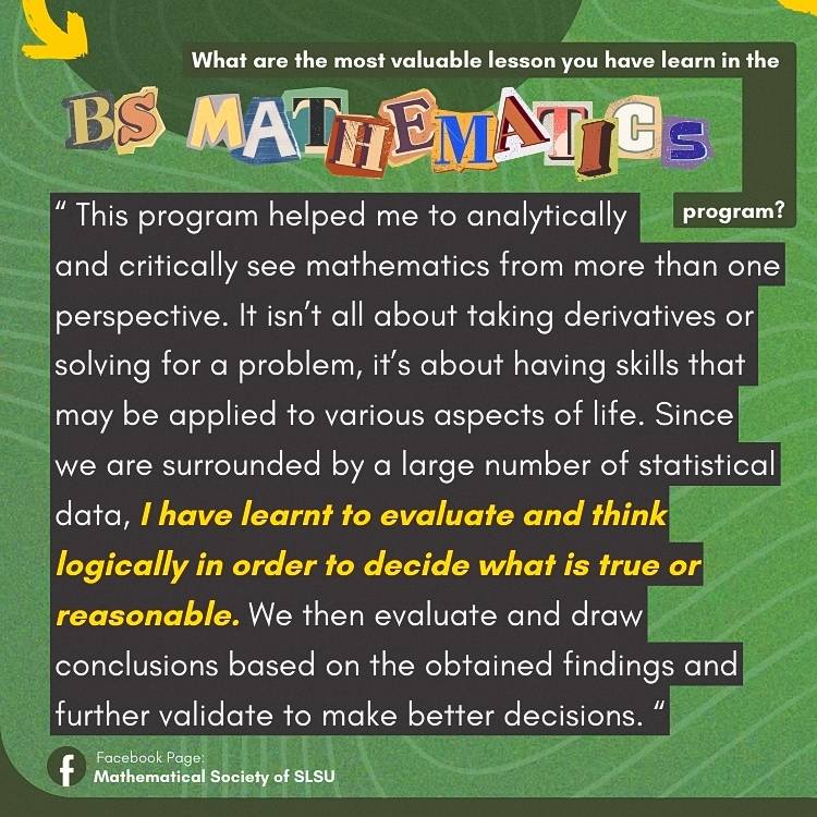SLSU BS Mathematics