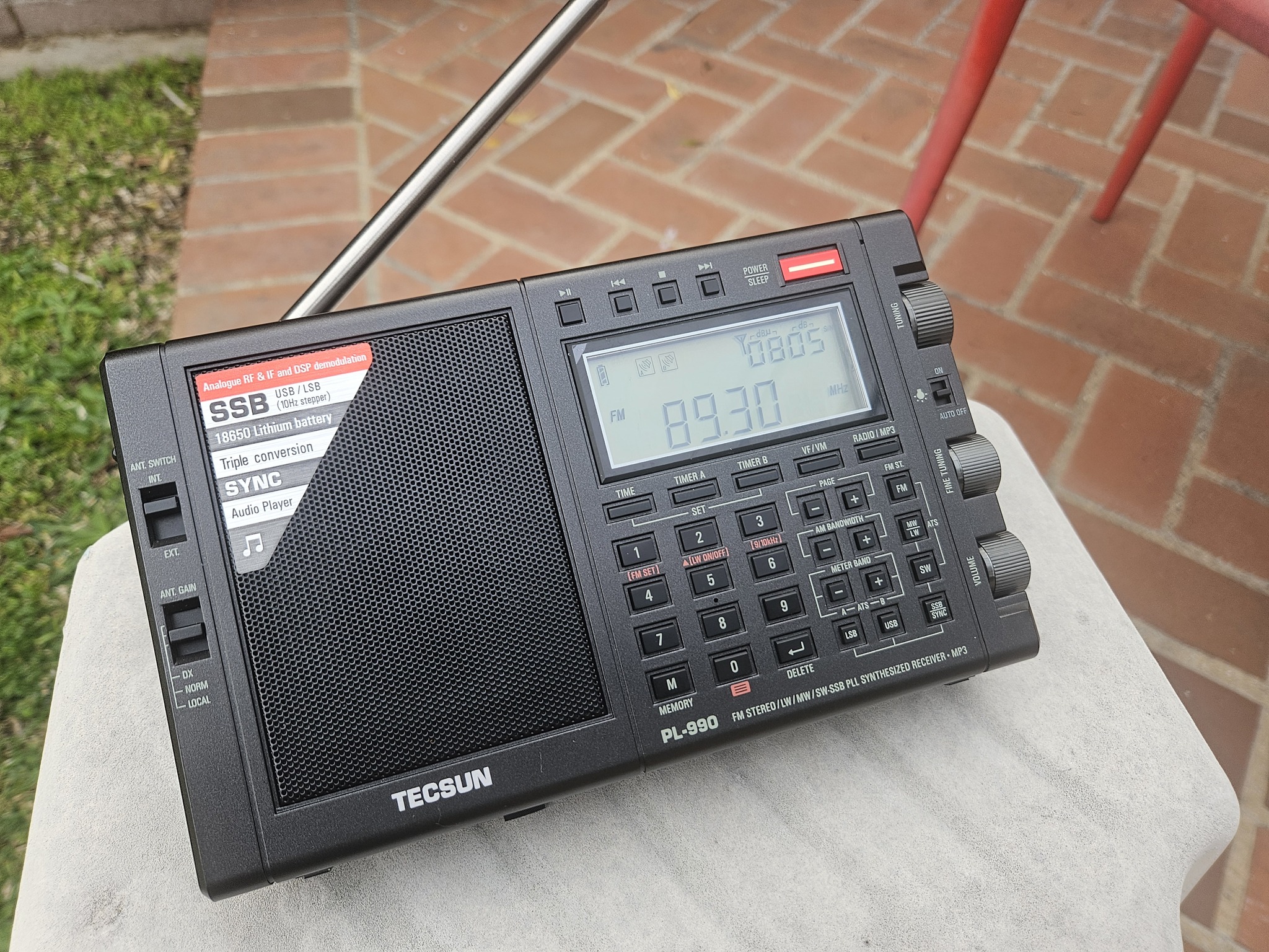 Tecsun PL-990X radio review impressive sound but temperamental