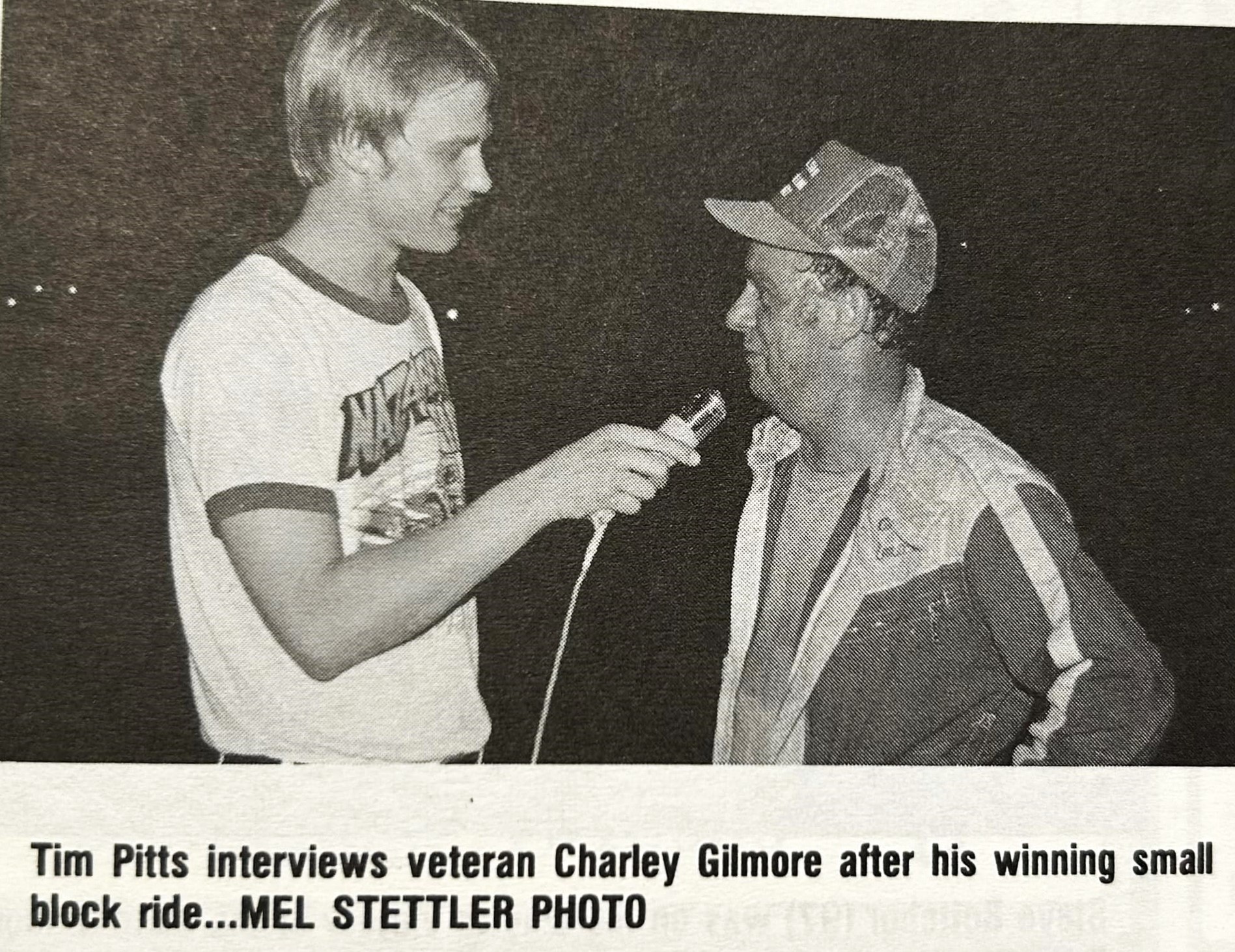 Nazareth - Charley Gilmore #131 gets interviewed in Victory Lane by ...