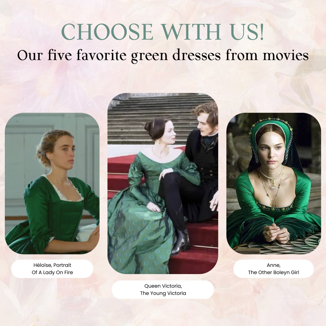 movie character with green dress The most iconic dresses in cinema💃 Via Vogue.com do-long
