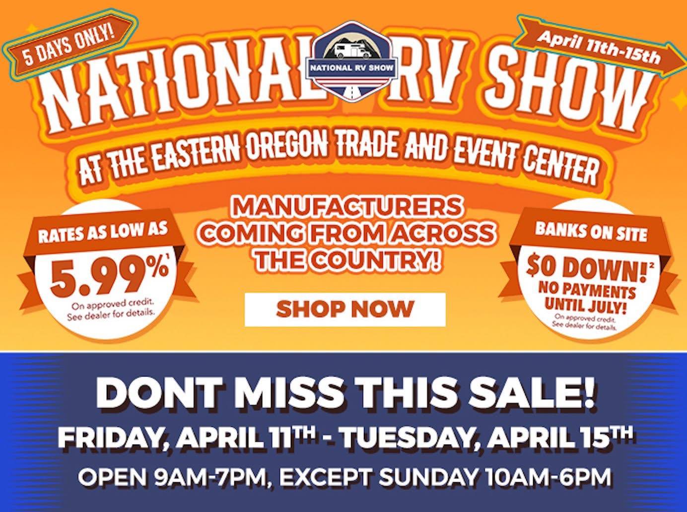National RV Show | Spokane WA