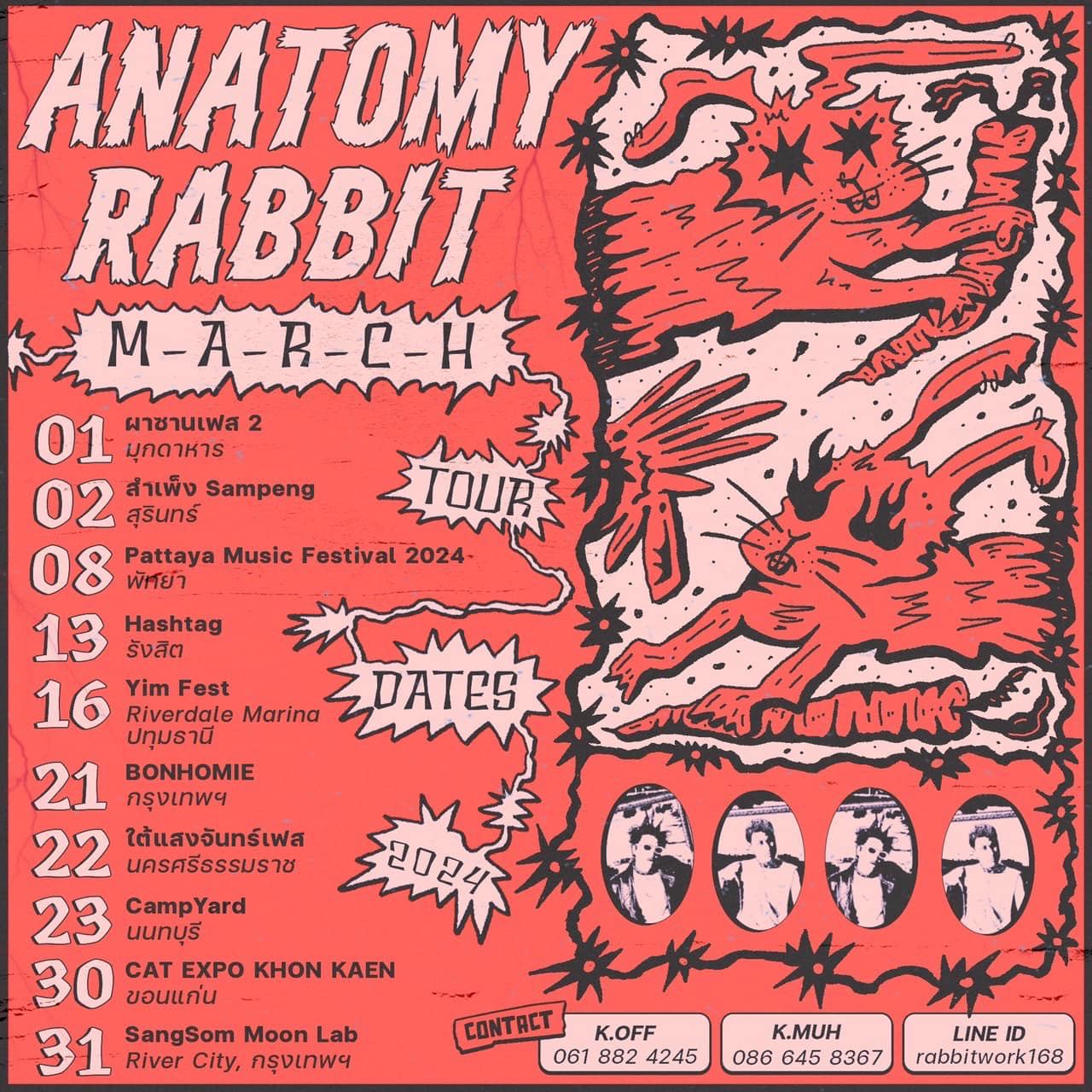 Anatomy Rabbit - มีนาสุดเฟี้ยวววววว แล้วเจอกันนะครับทุกคน...