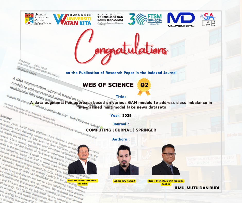 SA Lab UKM - TAHNIAH | Congratulations to Mr. Suhaib Kh.... | Facebook