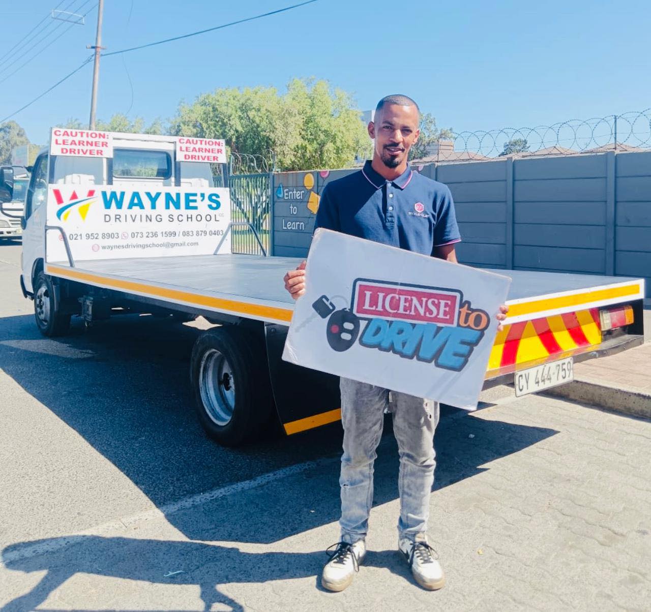 Wayne's - Winston Pieters well done🎉 on passing your code C1 drivers ...