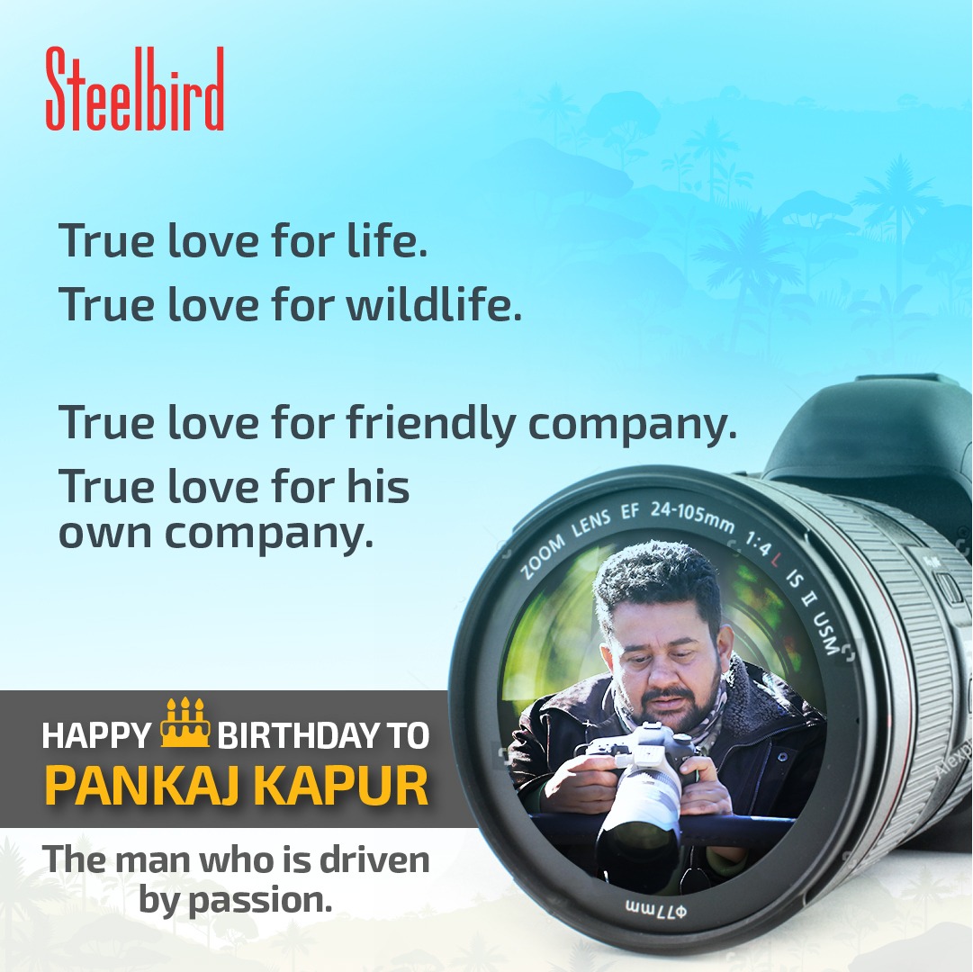 Steelbird India - Steelbird family wishes Mr. Pankaj Kapur a very Happy ...