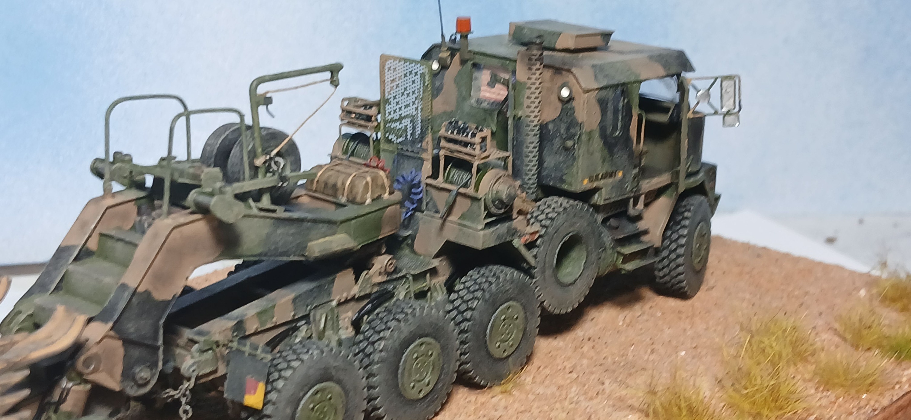 1/72.RESINA . BALATON MODELL. / HET M1070. M1000 HEAVY TRAILER 
