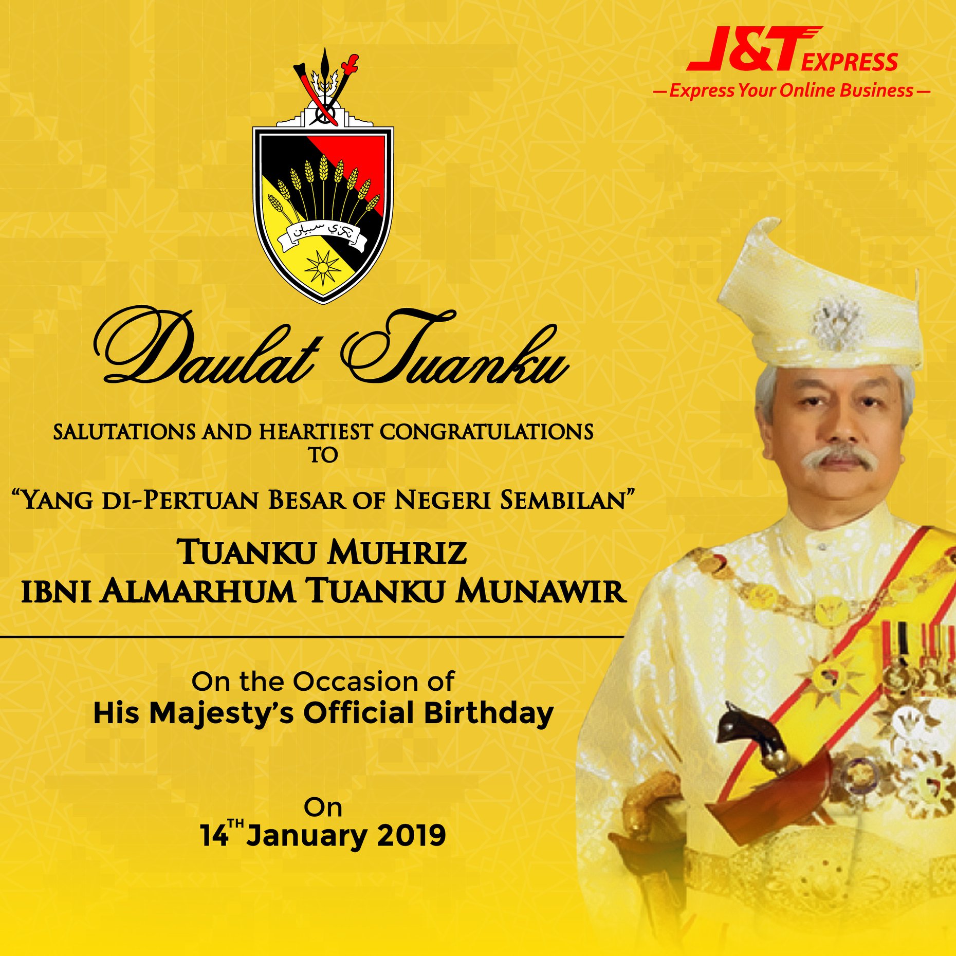Our heartiest congratulations to... - J&T Express Malaysia | Facebook
