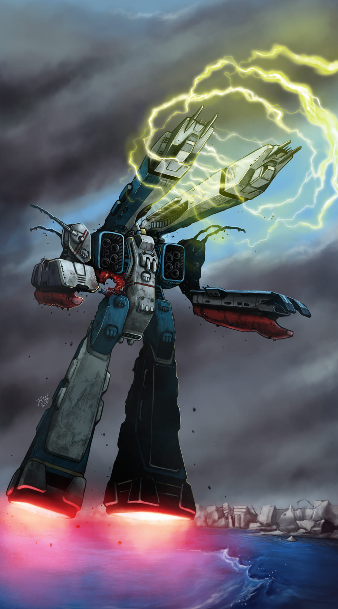 Robotech - #Robotech: The #Macross Saga #RPG SDF-1 artwork from Strange ...