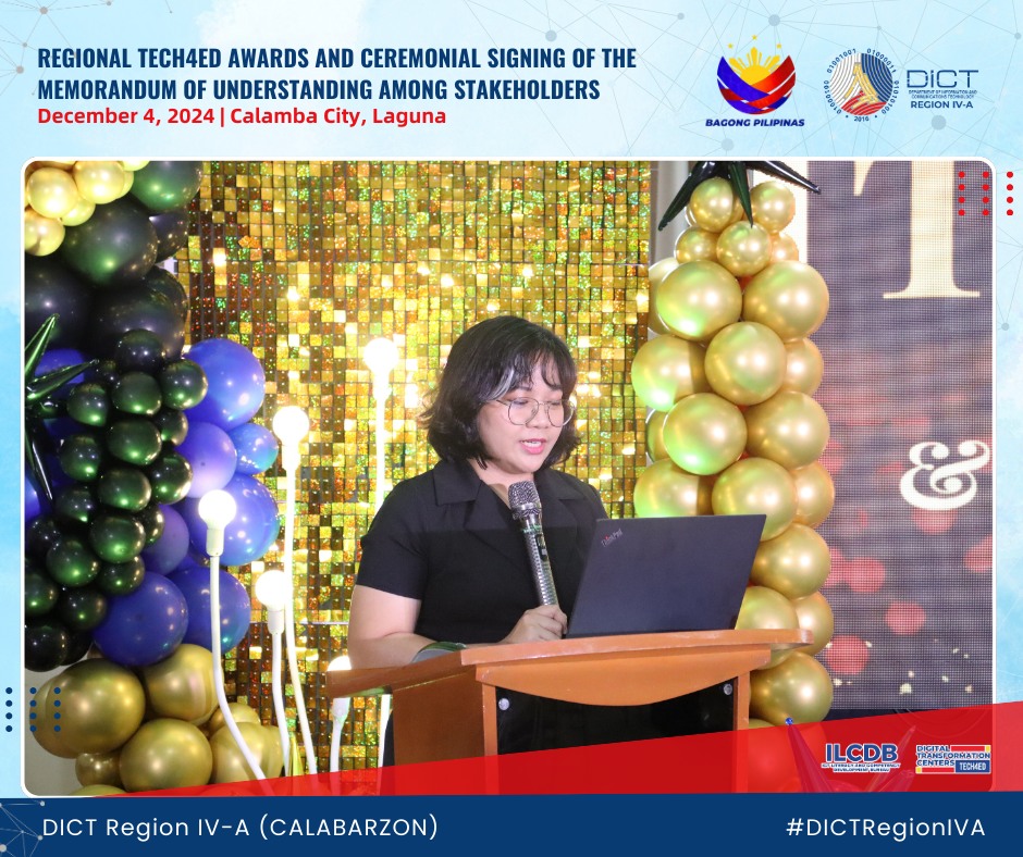 IN PHOTOS: Kate Ann Jaime,... - DICT Region IVA - Calabarzon | Facebook