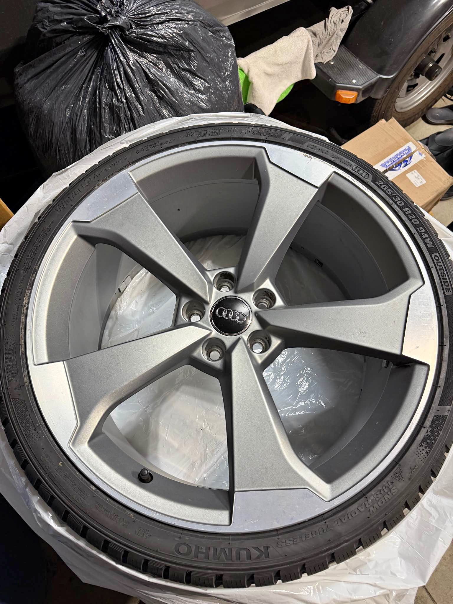 Audi OEM 20inch Rotor Wheels **RIMS ONLY** - Car Wheels, Tires & Parts ...