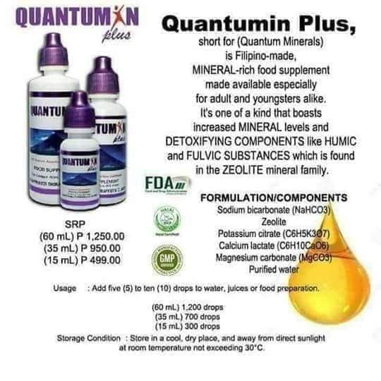 Quantumin PLUS Bacolod Negros Occ.