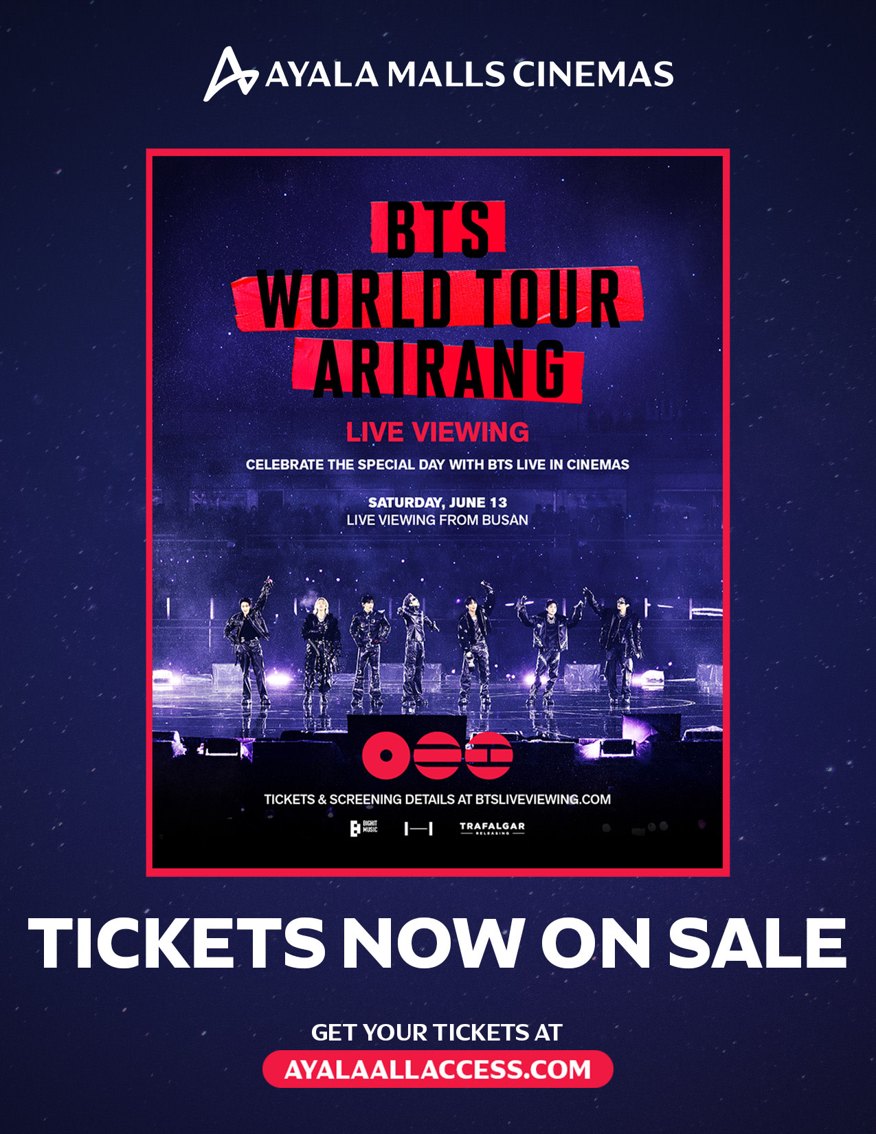 Attention ARMY's! 💜 Tickets for BTS World Tour 'ARIRANG' in Busan