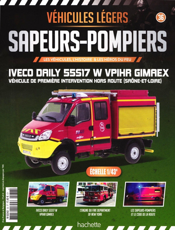Camion De Pompiers Iveco Miniature Solido échelle 1:55 - Occasion Comme Neuf