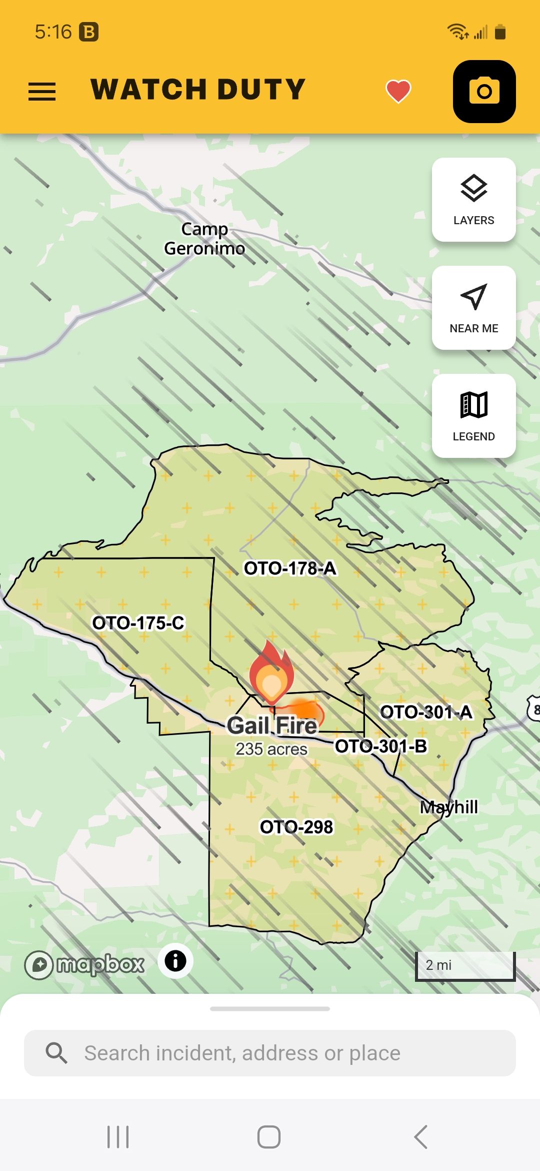 Cloudcroft - Gail Fire 
