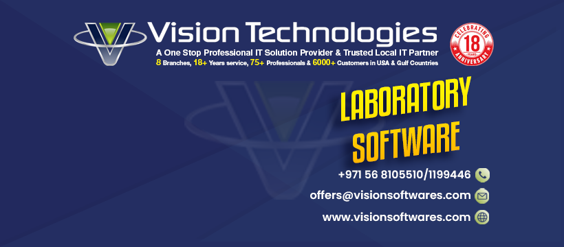 VisionLab 2.0 - Laboratory Management Software | Sharjah