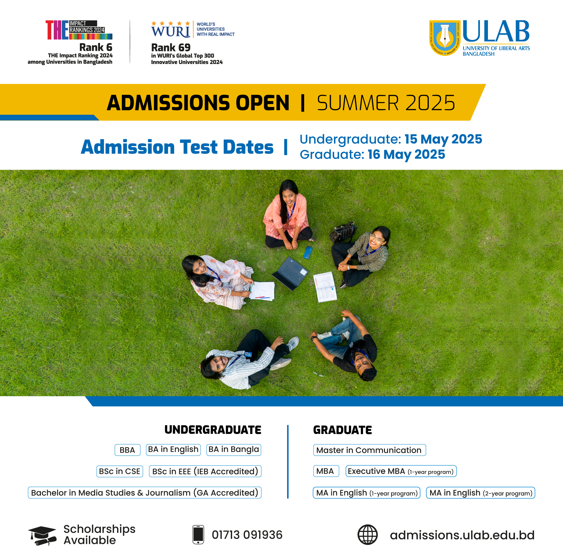 University - 𝐀𝐩𝐩𝐥𝐲 𝐟𝐨𝐫 𝐒𝐮𝐦𝐦𝐞𝐫 𝟐𝟎𝟐𝟓 𝐀𝐝𝐦𝐢𝐬𝐬𝐢𝐨𝐧 𝐓𝐞𝐬𝐭 𝐃𝐚𝐭𝐞𝐬: 𝐔𝐧𝐝𝐞𝐫𝐠𝐫𝐚𝐝𝐮𝐚𝐭𝐞 ...