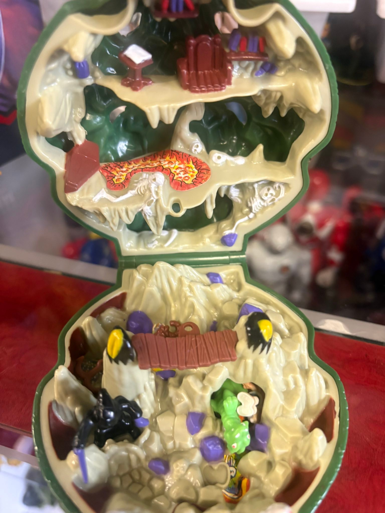 Mighty Max - Slays The Doom Dragon - 1992 Bluebird Playset