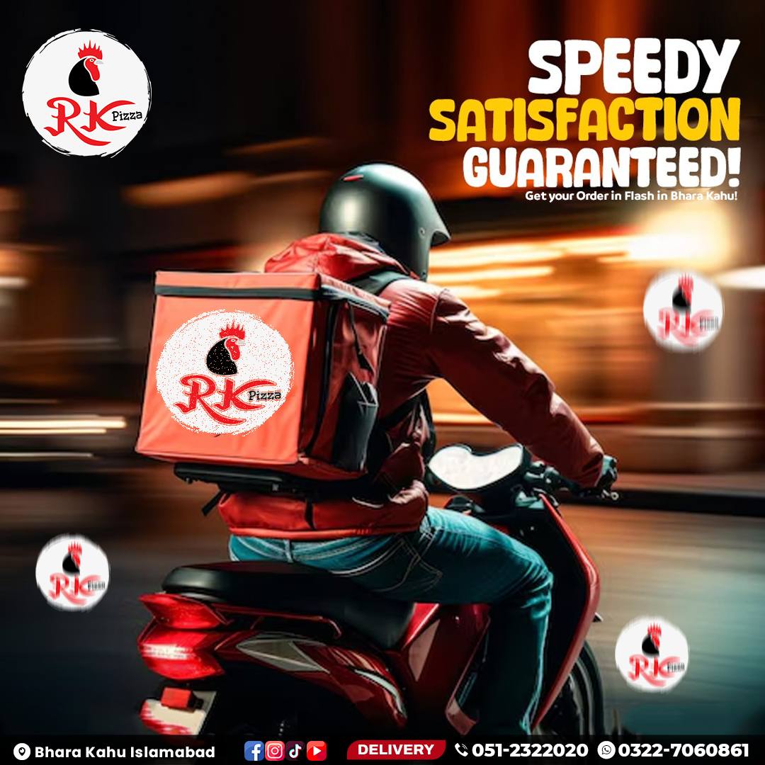 RK - 🚀 Speedy Satisfaction Guaranteed! 🍕 Get your RK Pizza order in a ...