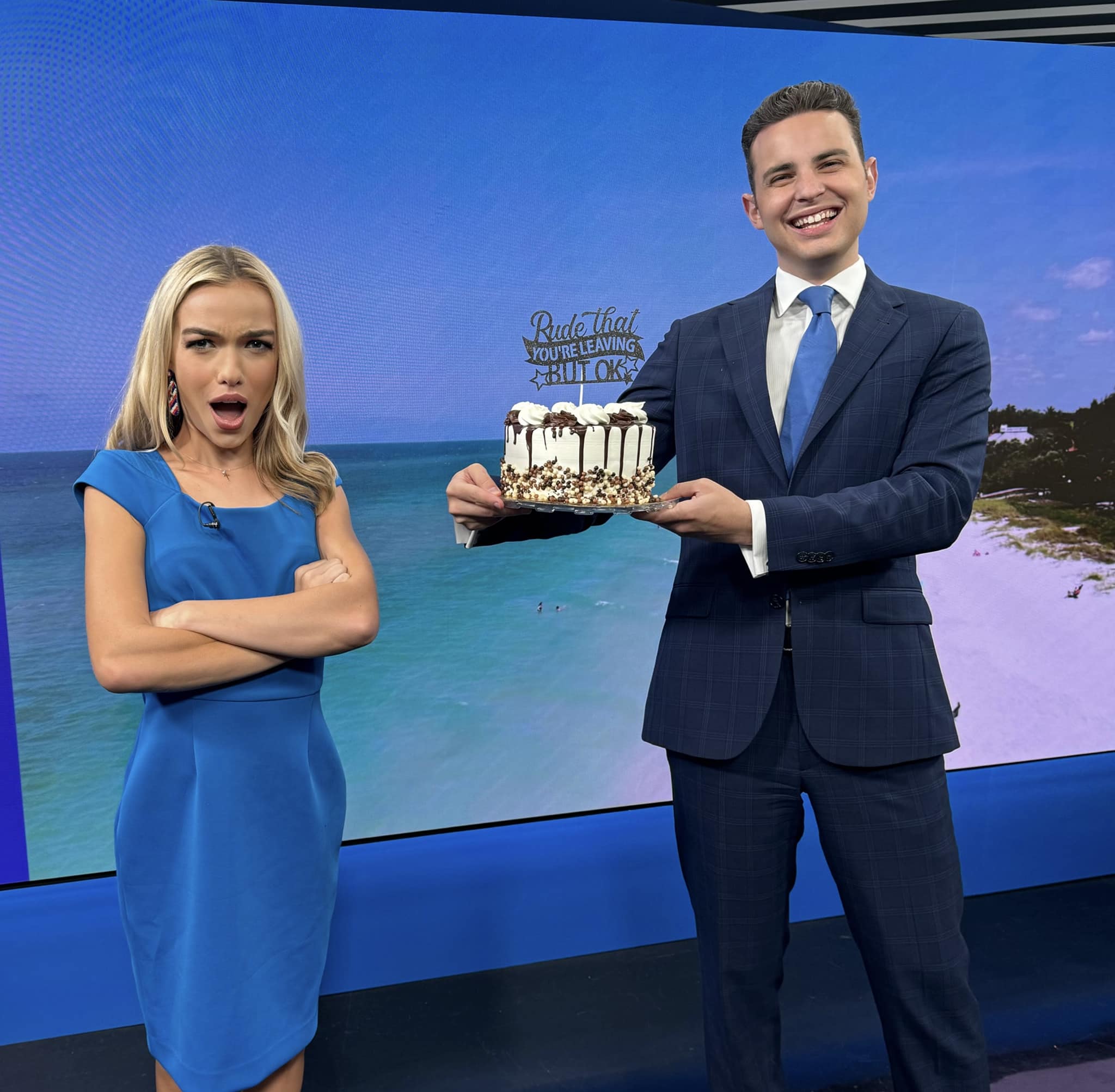 Weather - WE’LL MISS YOU, NASH! 👋 My coworker & friend, Meteorologist ...