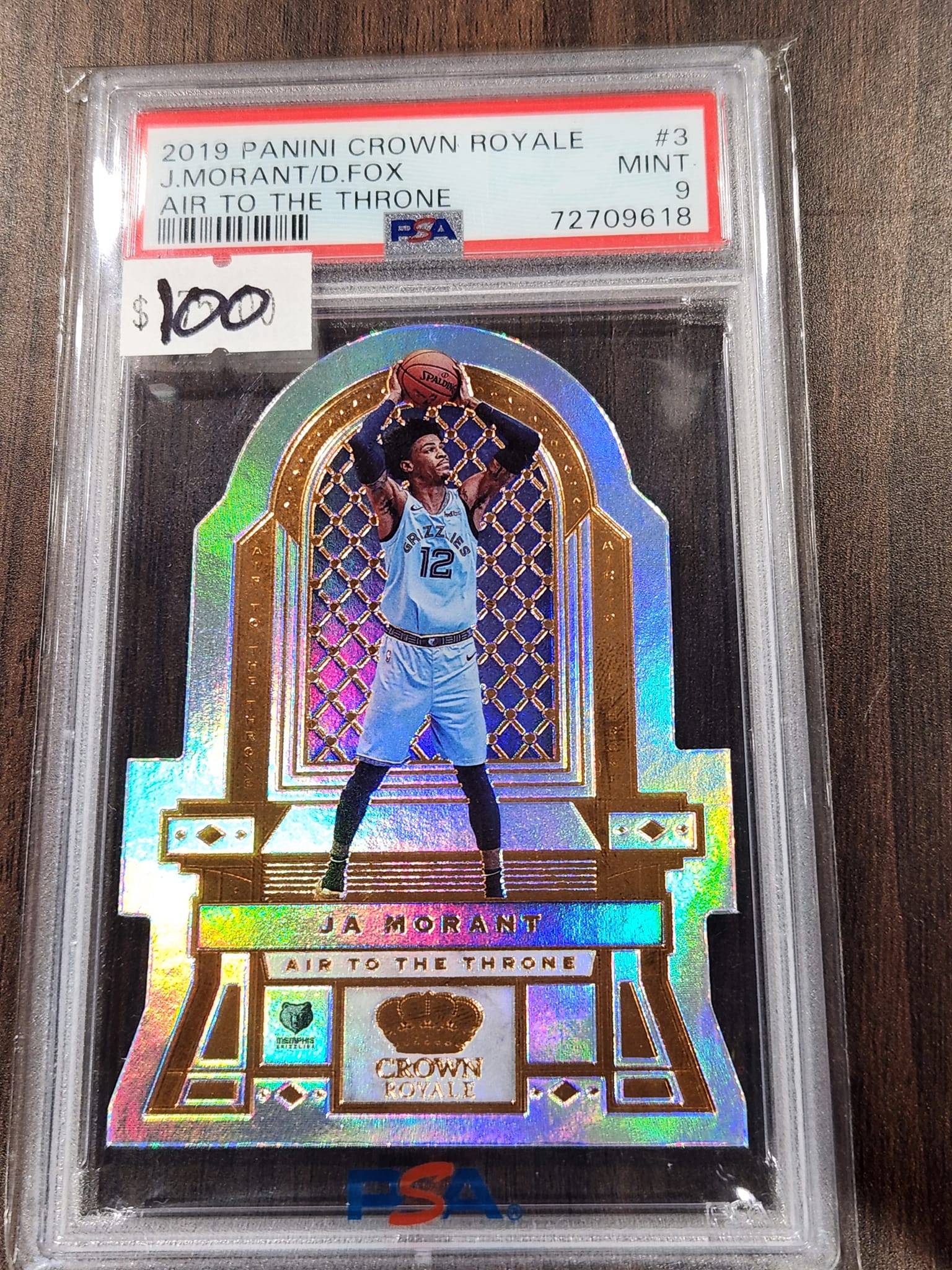 NBA rookie cards for sale including Ja Morant and Damian Lillard