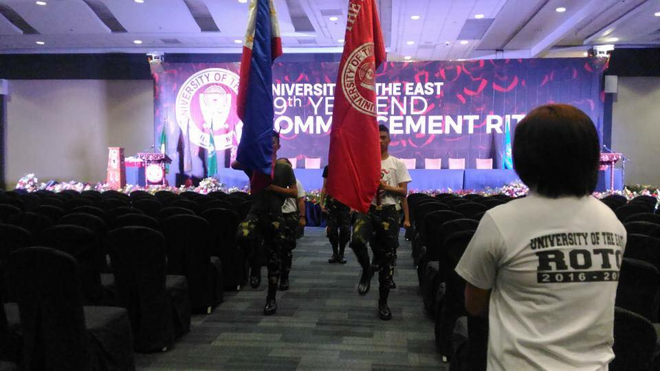 Entrance and Exit of... - University of the East ROTC Unit | Facebook