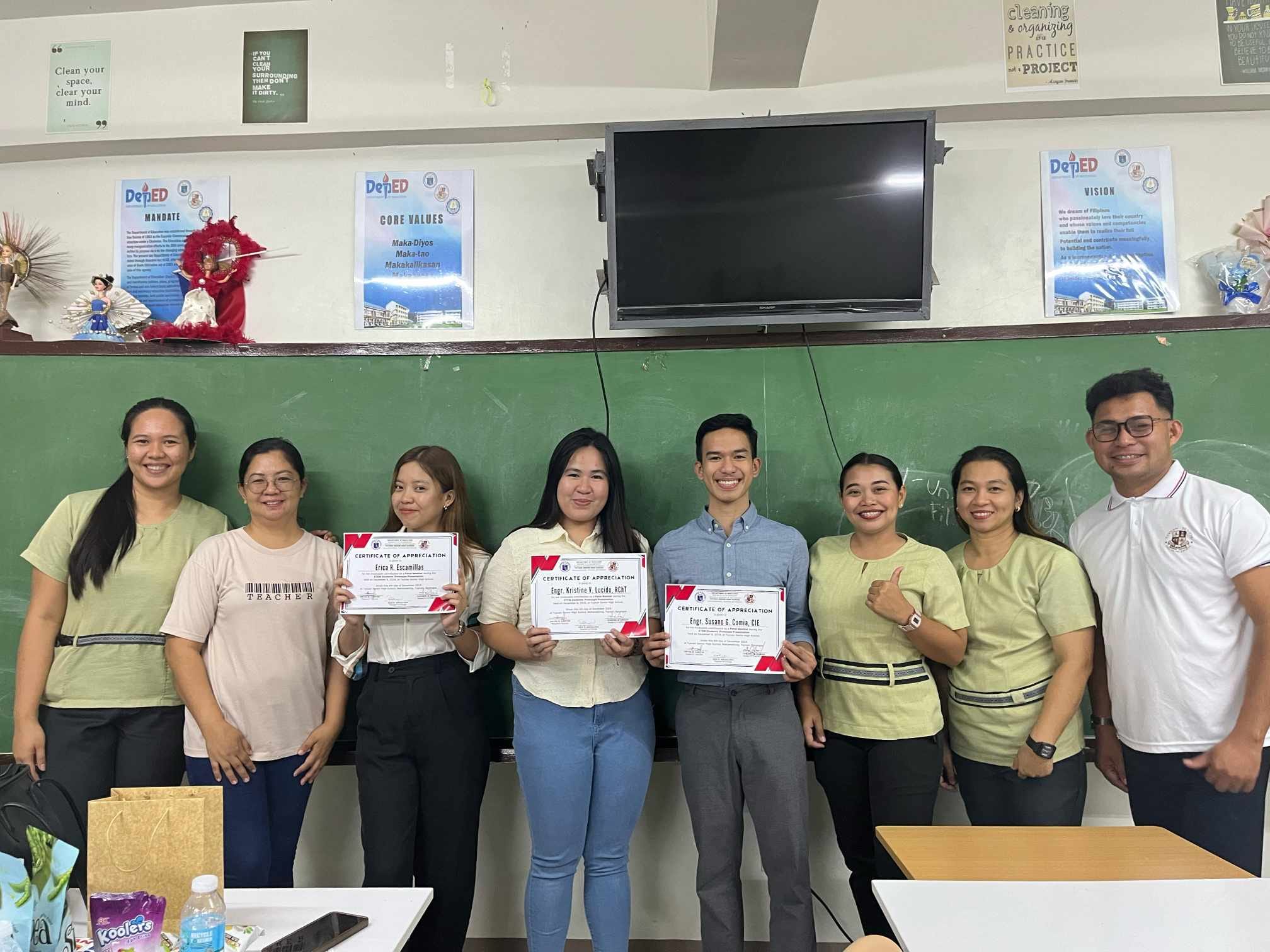 Huge thanks to TaySenhi... - DepEd Tayo Taysan SHS - Batangas | Facebook