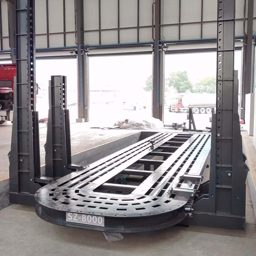 AUTO BODY COLLISION REPAIR EQUIPMENT CAR FRAME MACHINE BENCH RACK ...