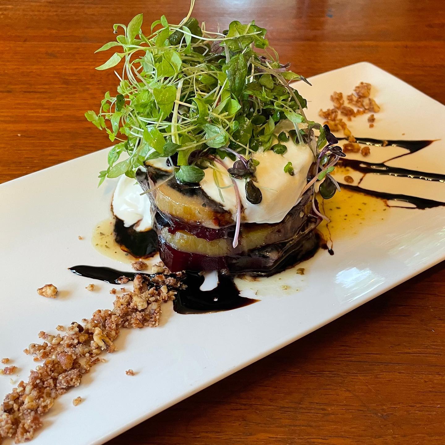 The beet salad has transformed into a... - Red House Renton