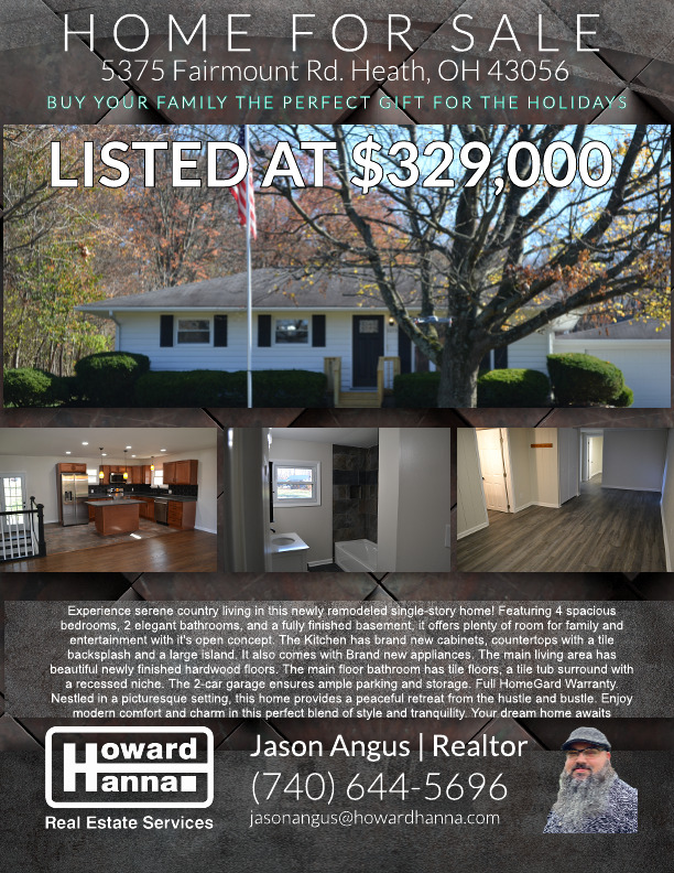 Jason Angus, Realtor, with Howard Hanna Real Estate | Heath OH