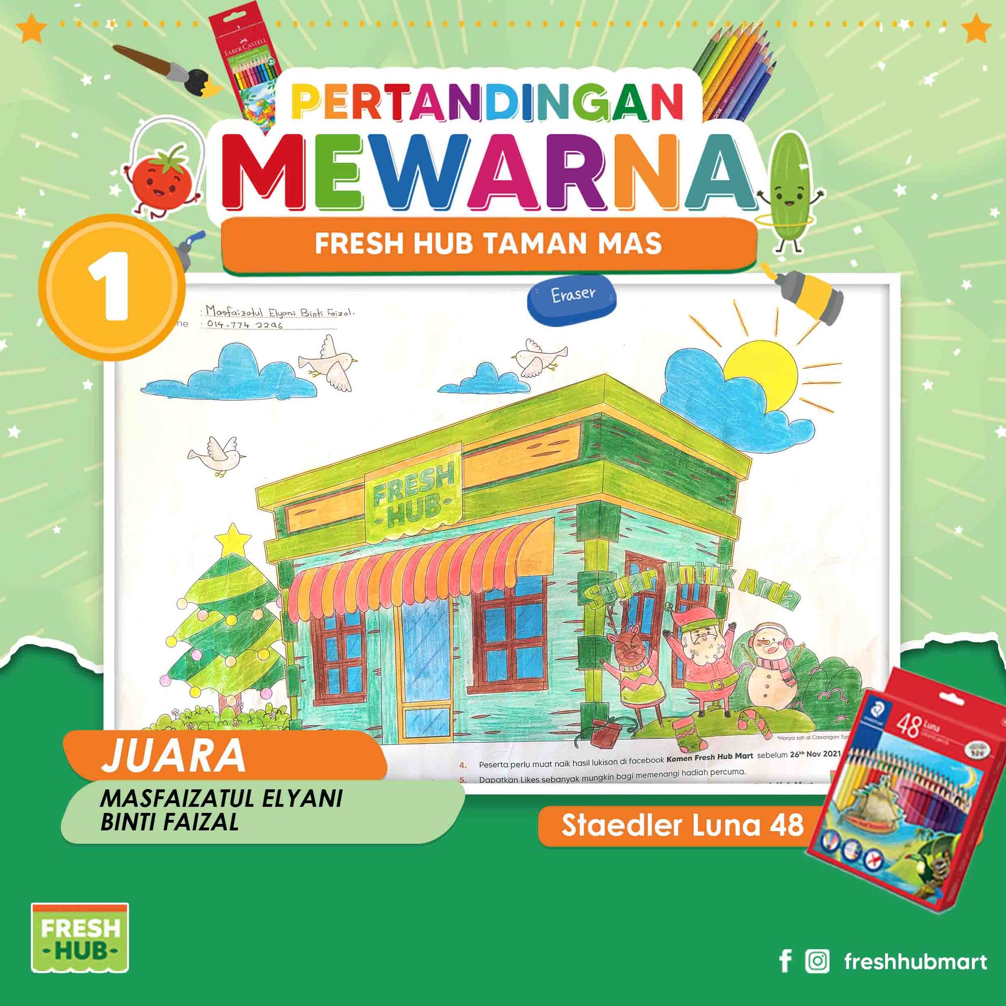 Fresh Hub - Tahniah🥳🥳 diucapkan kepada para pemenang...