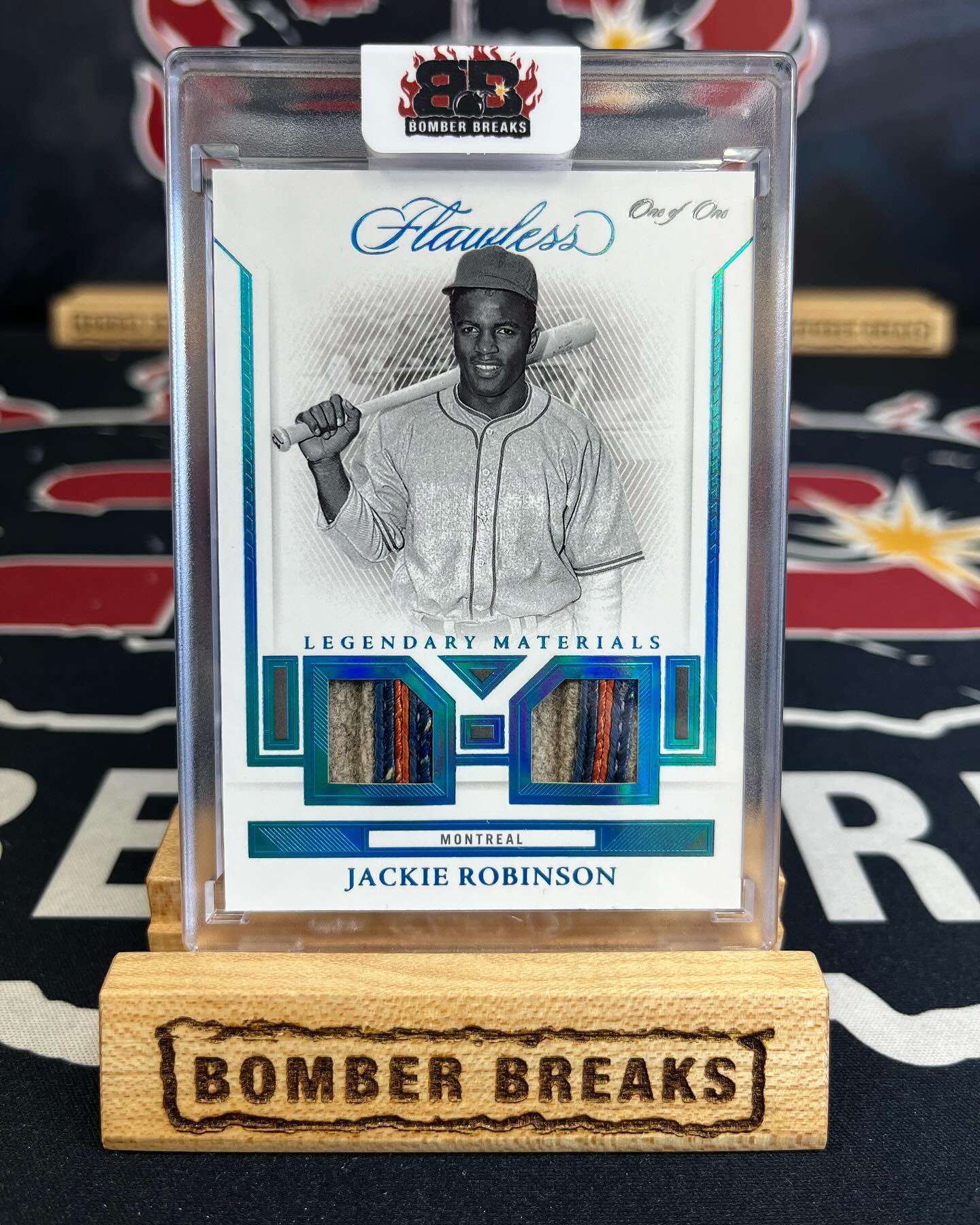 JUST PULLED: Jackie Robinson 1/1 cut autograph card😱 (📸 r