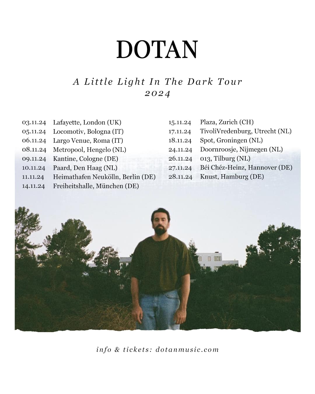 TOUR TOUR TOUR!!! I've never been more excited to TOUR! Hitting