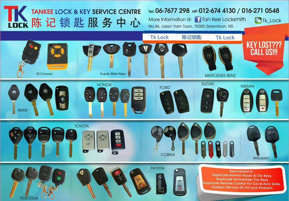 Tan Kee Lock Key Services Centre Home Facebook