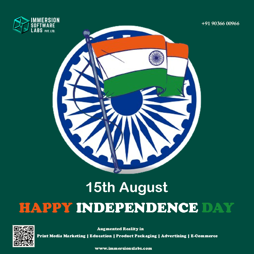 Immersion - 🇮🇳 Happy Independence Day! 🇮🇳 As we celebrate the spirit of ...