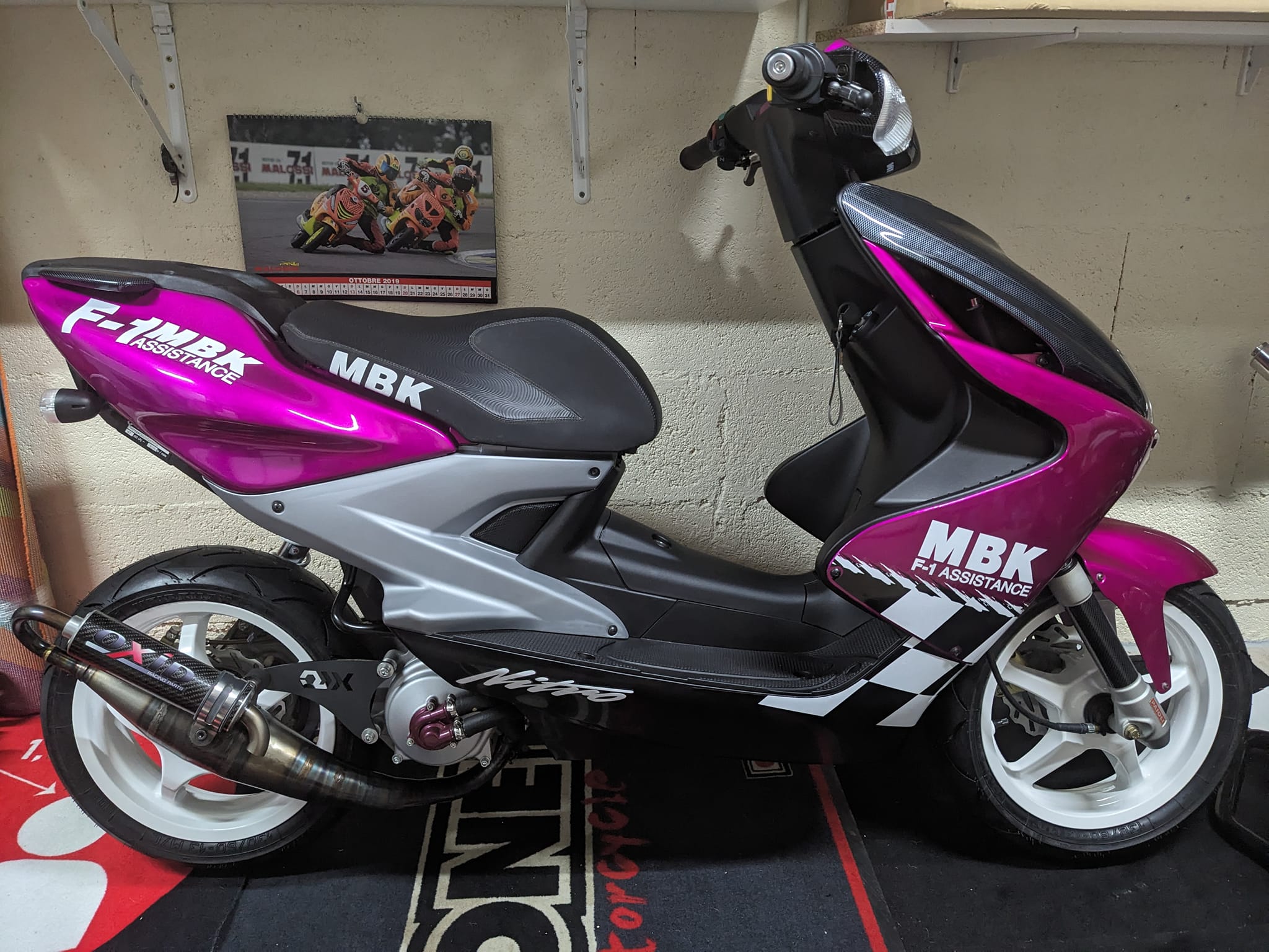 Deco Nitro Mbk Nitro 50 F1 Assistance Graphic Decals Yamaha Aerox 