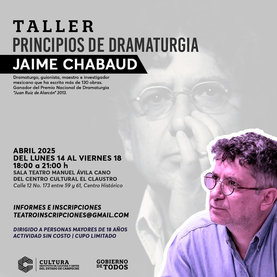 Cultura - Jaime Chabaud, dramaturgo, guionista, maestro e investigador ...